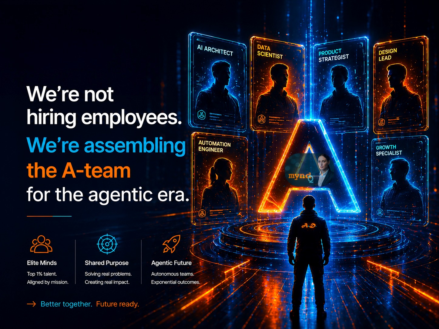 myndQ A-Team - specialist AI contractor bench for regulated industries